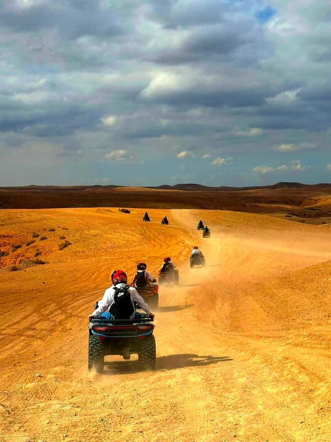 Agafay Tour: Sunset, Dinner, Camel ride, Quad and fire show - Argan oil cooperative stop: what you actually gain from it