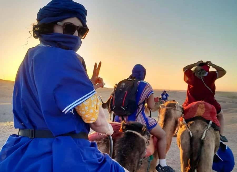 Agafay Tour: Sunset, Dinner, Camel ride, Quad and fire show - Camel ride and fire show: plan for what is included and what needs confirmation