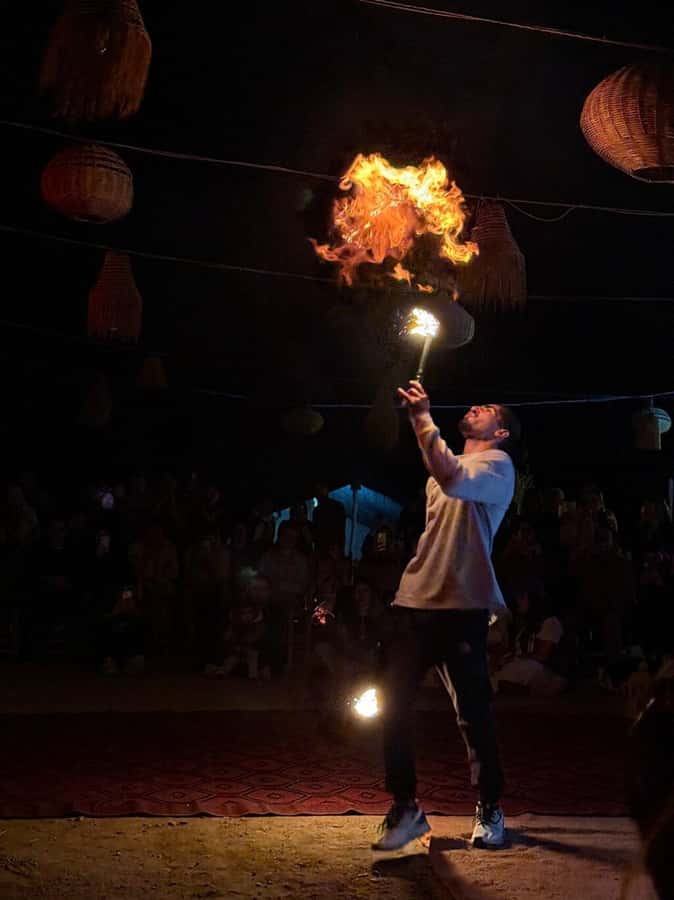 Agafay Tour: Sunset, Dinner, Camel ride, Quad and fire show - Marrakech pickup and the drive via Barrage Lalla Takerkoust