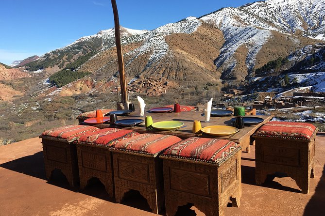 All Inclusive Atlas Mountains & 5 Valleys Day Tour from Marrakech - Oukaimeden Valley villages, the short walk, and lunch with a local family