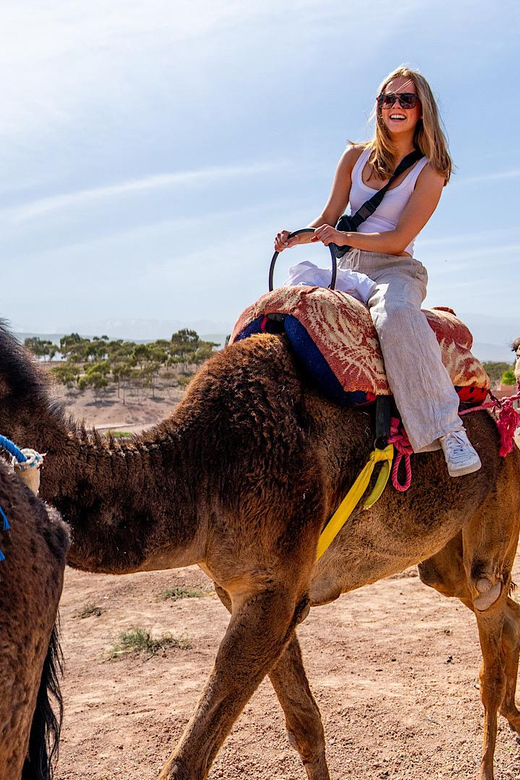 Atlas Mountain & Agafay:Quad Biking and Camel Ride Adventure - Guides, teaching, and that extra layer of care