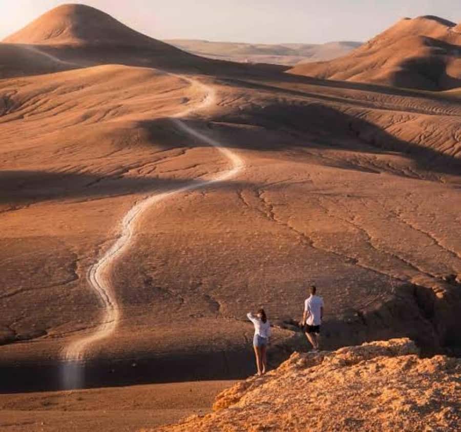 Atlas mountains and Berber villages & waterfall & camel ride - Agafay Desert camel ride: short, scenic, and not a commitment to hours