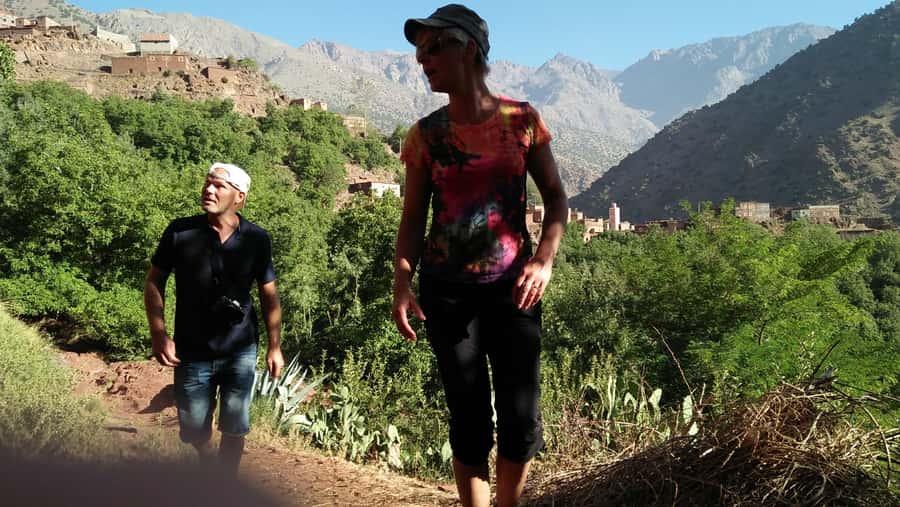 Atlas mountains hike with waterfalls & 3 valleys day trip - Camel ride and photo stops, how to fit them into real time