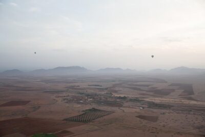 Atlas Mountains Hot Air Balloon Ride from Marrakech with Berber Breakfast and Desert Camel Experience
