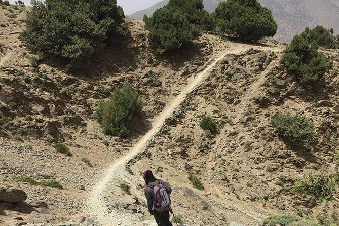 Atlas Mountains, Two Valleys & Berber villages 2 days trek - Day 1 up to Tizi n’ Tamatert, plus the picnic lunch moment
