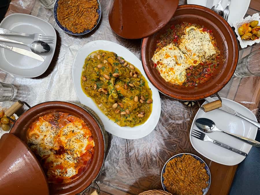 Authentic Fez Homemade Meal - Inside the Guest House: Cozy, Local, and Attentive