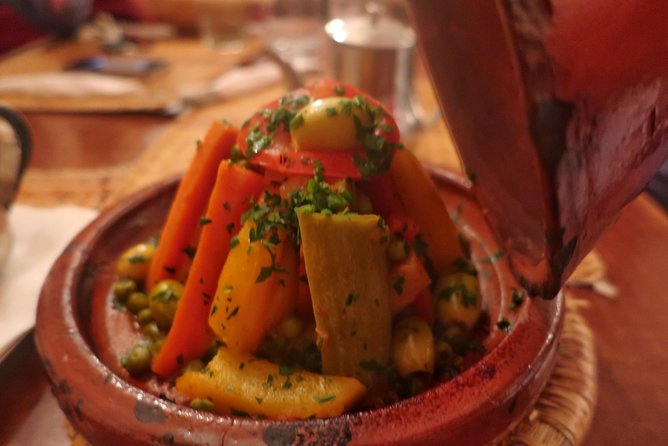 Authentic Moroccan Food Tour in Marrakech with Dinner - Rooftop 3-course Moroccan dinner: the payoff after the tastings