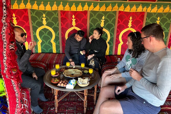 Balloon Flight with Berber Breakfast - The morning flow: pickup, pre-flight breakfast, and the lead-in to takeoff