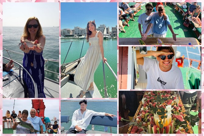 boat trip from 9 am to 3 pm fishing & swimming & barbecue & dessert - Swimming on the Atlantic: do it for the sea-air reward