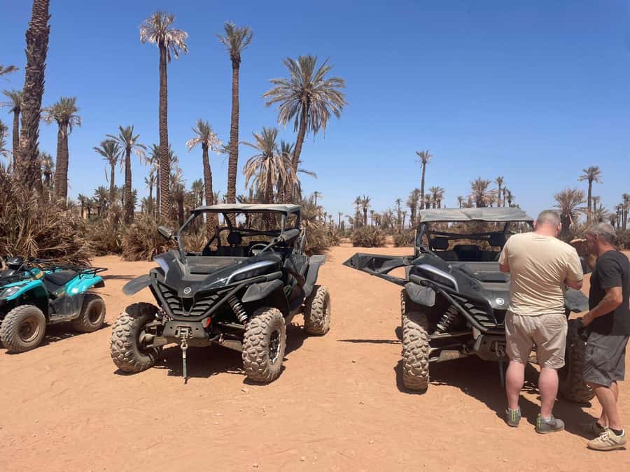 Buggy 1000 cc Adventure in Marrakech Desert - Tea, food, and the middle-of-nowhere vibe