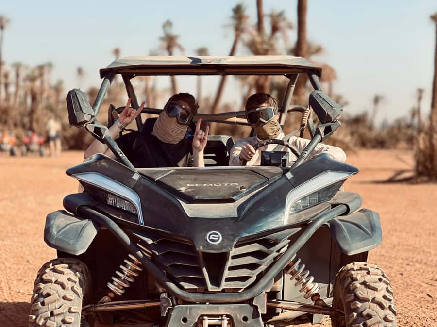 Buggy 1000 cc Adventure in Marrakech Desert - Riding comfort, driving pace, and what to watch for on the day