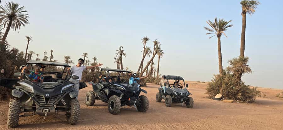 Buggy 1000 cc Adventure in Marrakech Desert - Safety briefing, gear, and how the guides keep it controlled