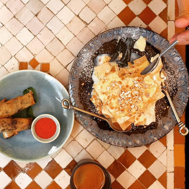 Casablanca: Central Market Food Tour with Tastings and Lunch - La Sqala Dessert: The Historic Finish That Changes the Mood