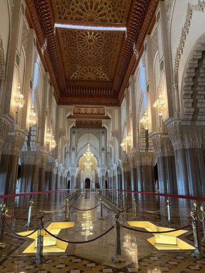 Casablanca day trip from the cruise ship passenger.