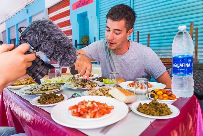 Casablanca Food Tour - La Sqala: tea, coffee, and a dessert finish in a historic building