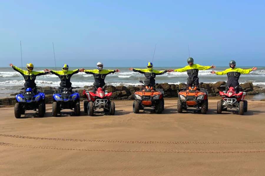 Casablanca: Quad Fun Beachside with Hotel Transfers - The 90-minute quad ride: what the route style really means