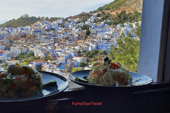 Chefchaouen day trip from Fez - First Stop Feeling: Outa-el-Hammam and the Mosque View