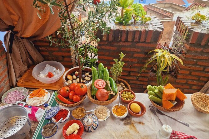 Chefchaouen Private Cooking Class with Mountain View - Building Your Own Meal: Starters, Main, and Dessert