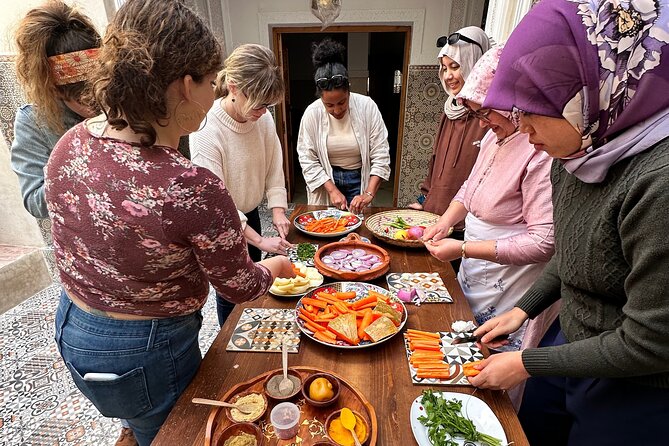 Cooking Class with Lacals in Marrakech . - What the 4 hours feel like in real time