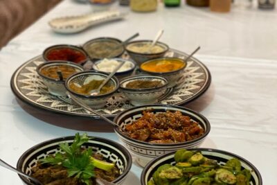 Cooking class with Yassine and family