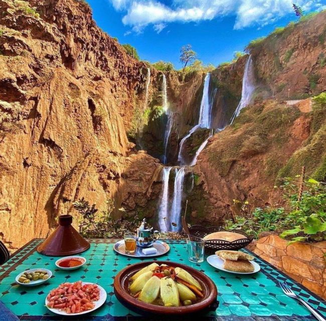 Day trip from Marrakech to Ouzoud Waterfalls - The Waterfall Hike: Views Up Top, Water Noise Down Below