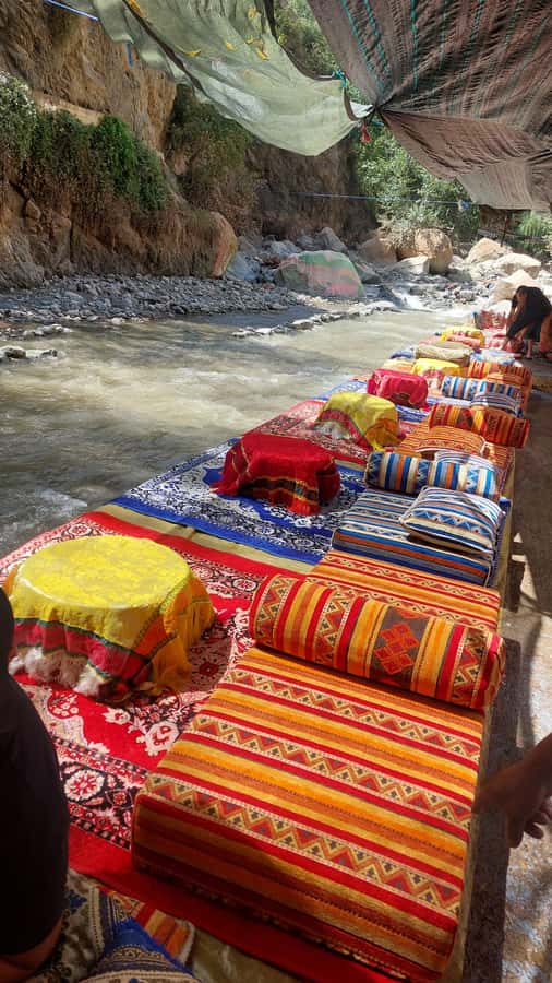 Day trip to Ourika valley lunch + guid + activité included - Berber house breakfast: where the day starts like locals