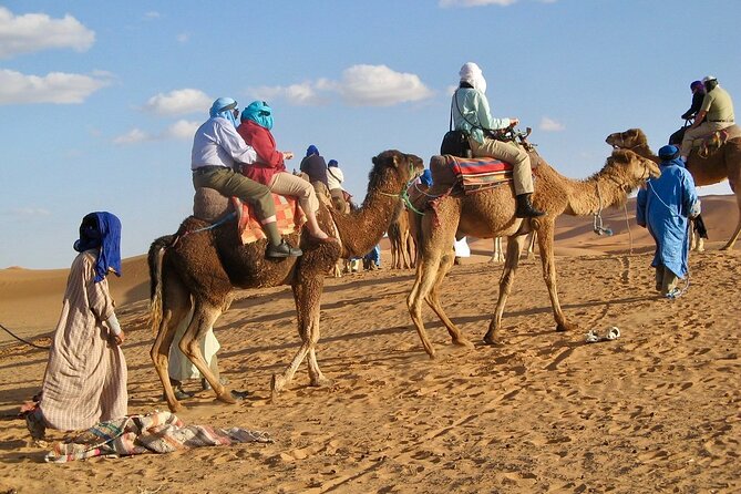 Desert Trip:Fès-Merzouga(1 Night)-Ouarzazat(1 Night)-Marrakech - Ouarzazate hotel night, plus Taourirt Kasbah and Cinema Studio time