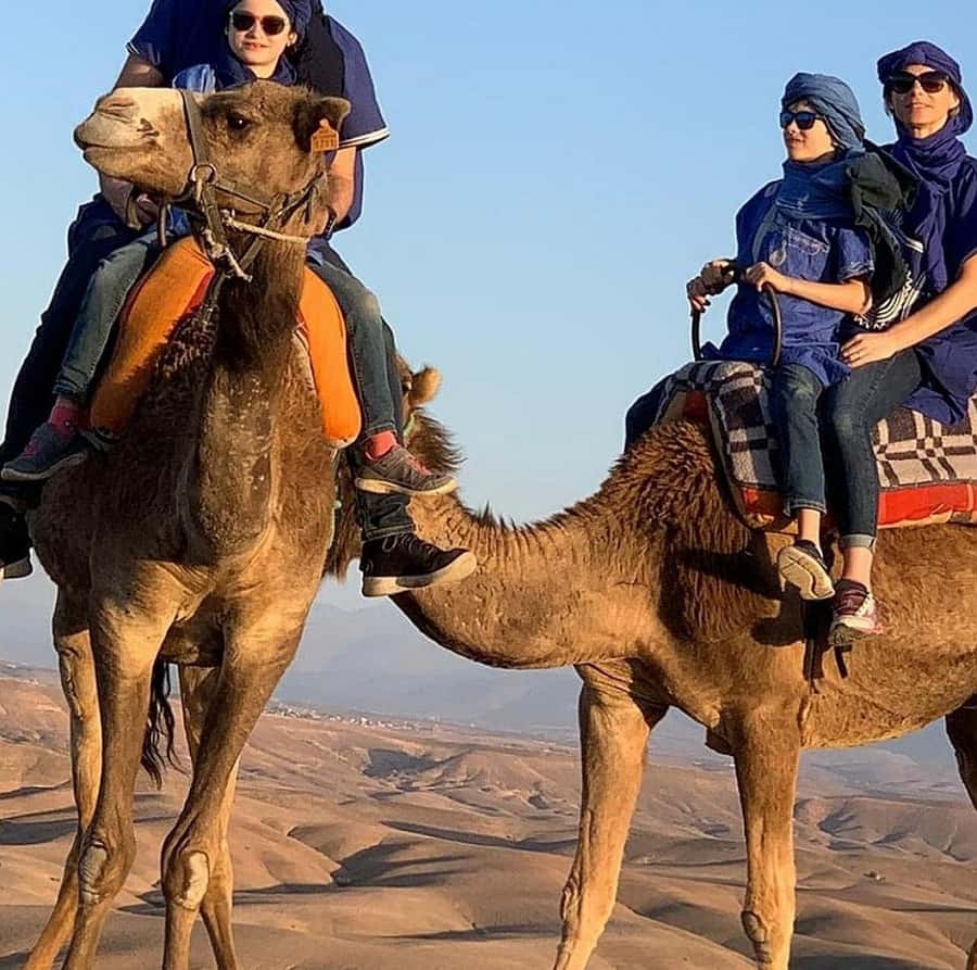 Dinner show in agafay Desert 1h quad bike & 20 min camels - Dinner show in candlelit tents: food, music, dancing, and the fire finale