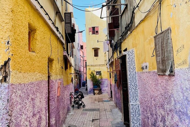 Discovering Life & Walk Inside Old Medina /With Taxi Back Hotel - The meeting point plan: start near La SqalaBd des Almohades