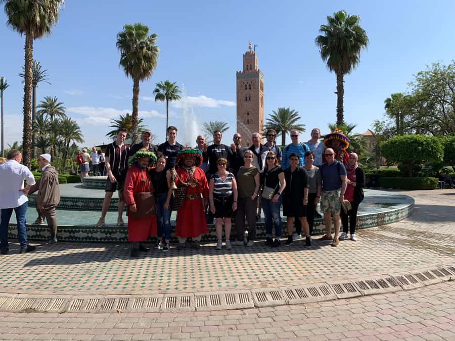 Dutch Bike Tour in Marrakech with Local Guide - Place des Ferblantiers: a quick photo stop with context