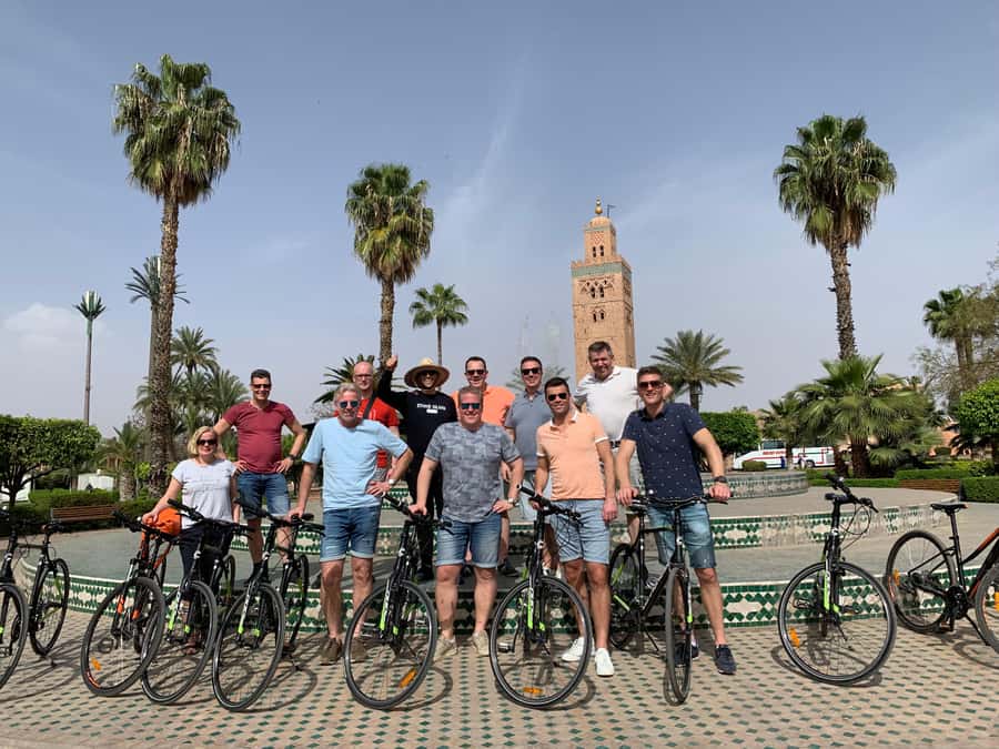 Dutch Bike Tour in Marrakech with Local Guide - Koutoubia Mosque and Bab Agnaou: brief looks, clear orientation