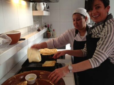 Edgy 8 Dish Private, Fusion Cooking Class, Menu Plan, Market