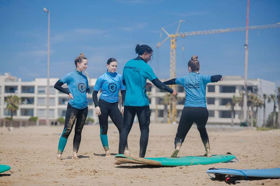 Essaouira: 2-Hour Surf Lesson - Entering the sand at Explora Watersports, Boulevard Mohamed V