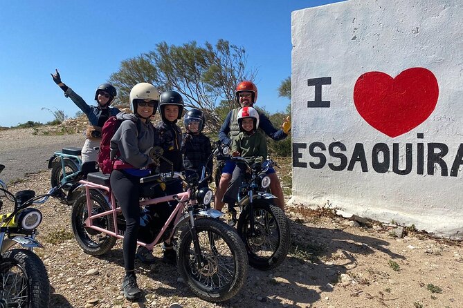 Essaouira Express Circuit by Electric Motorcycle - Stop 3: Barakat Mohammad sculpture, a quick culture pulse