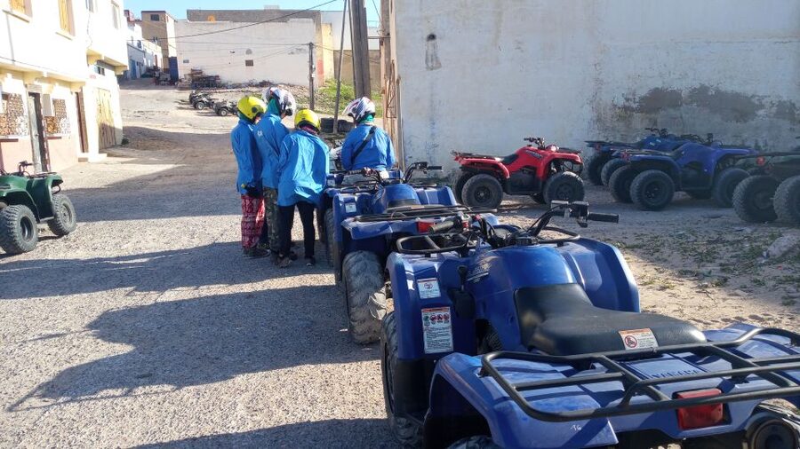 Essaouira P12 : 1h Quad bike tour and 1h dromedary Ride - The Cap Sim Lighthouse Option and Sidi Kaouki Views