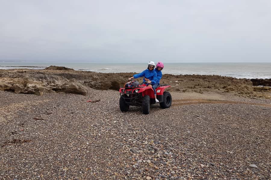 Essaouira P3: Quad tour forest beach dunes (free transfer) - Dar Sultan Palace and Bourj El Baroud, quick stops that make the ride feel real