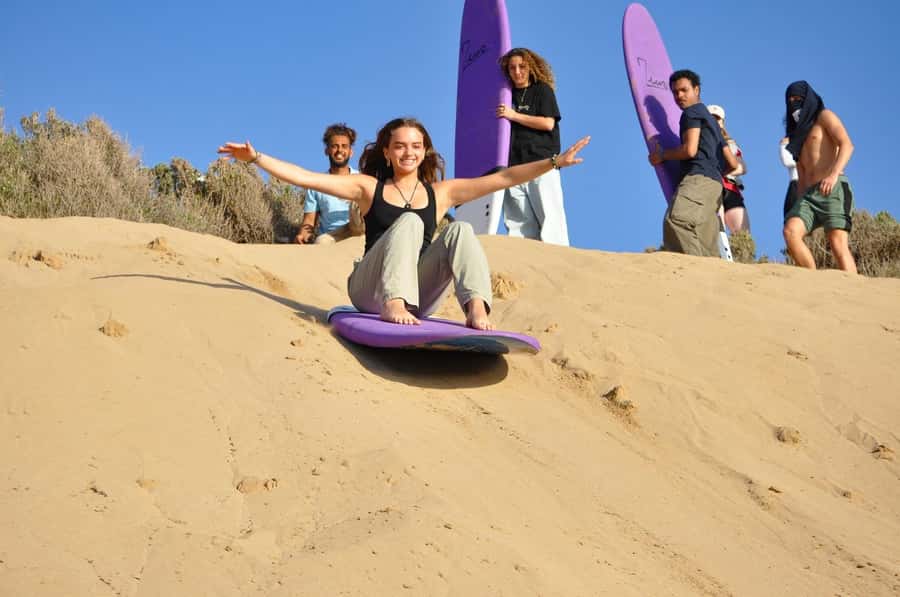 Essaouira Sandboarding & Sunset Picnic in a Berber tent - Pickup from Essaouira or Sidi Kaouki: how the timing really works