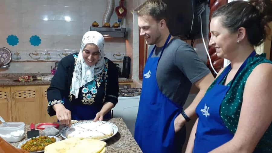 Essaouira: Traditional Family Style Moroccan Cooking Class - How the 6 PM market start turns shopping into part of the class
