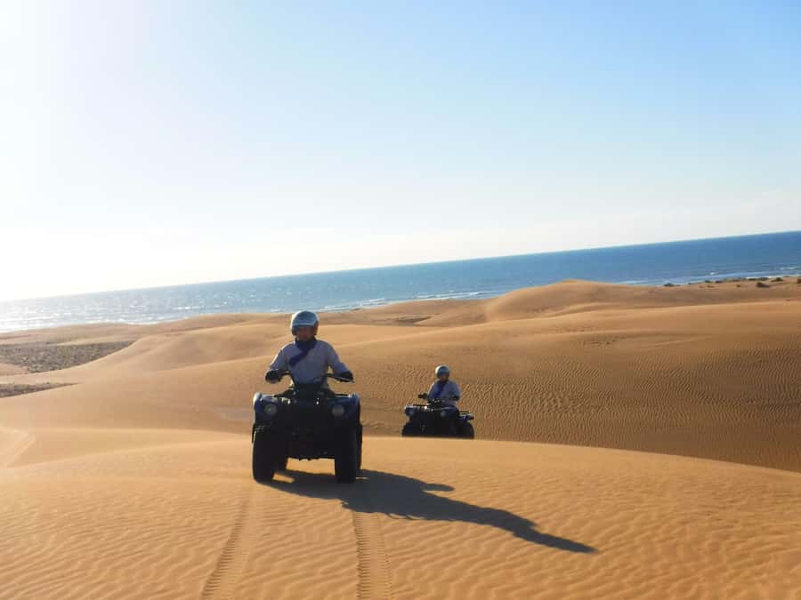 Essaouria: Beach & Big Dunes 2-Hour Quad Biking Tour - Ola Energy to Oued Ksob, with a quick culture stop en route