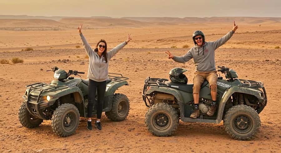 Evening Marrakech: Agafay Desert Quad , Camel & Dinner Shows - Camel Ride That Feels Different From Quads