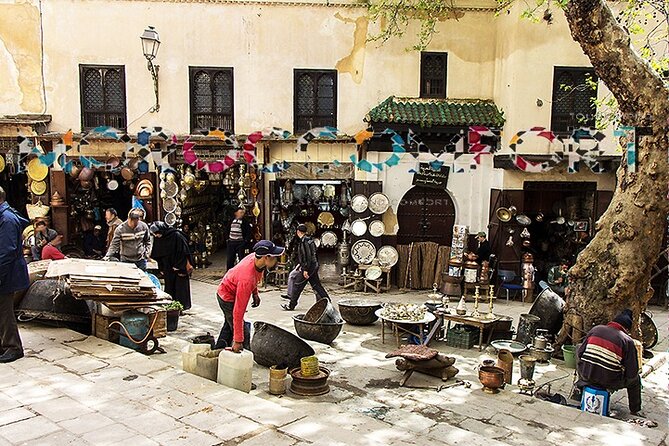 Fes Medina Circuit (All comfort) - Dar Batha Museum: craft, woodwork, zellige, and the palace behind it