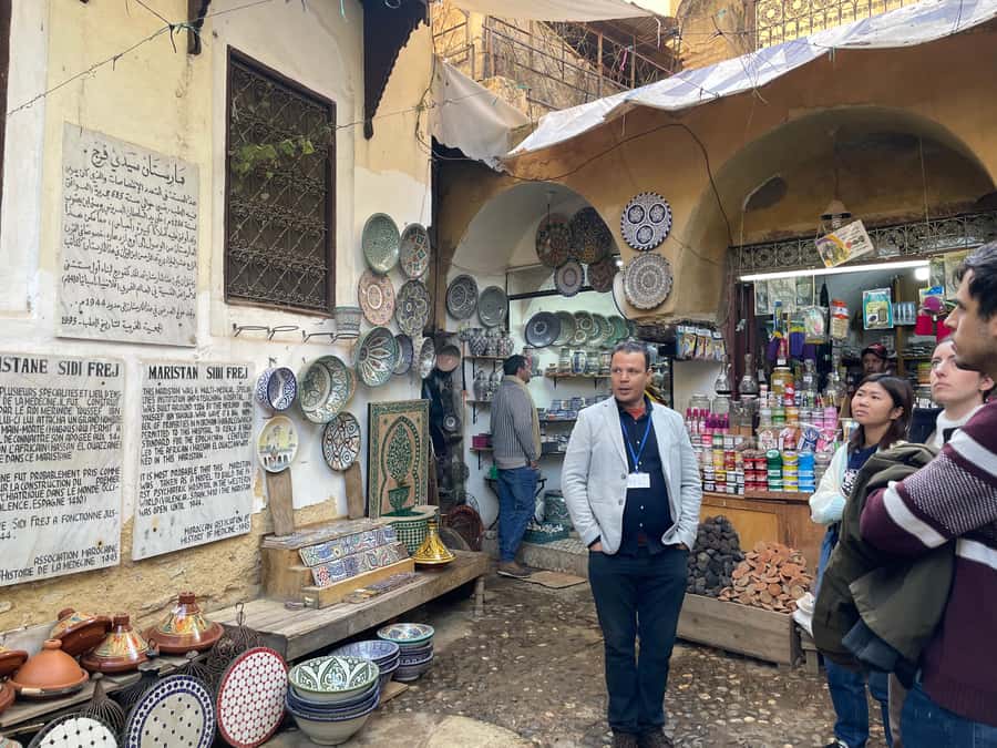 Fes: Medina Guided Tour with Local - Entering Fes at Bab Boujloud for instant orientation