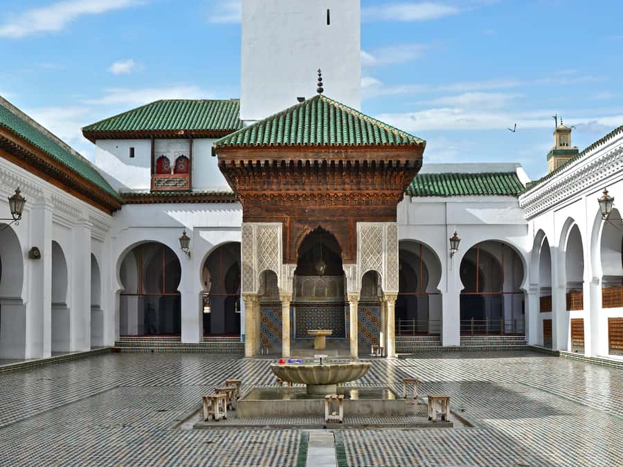 Fes: Royal Palace, Madrasa, Tannery & Souks and Medina Tour - Royal Palace golden gates, without the time sink