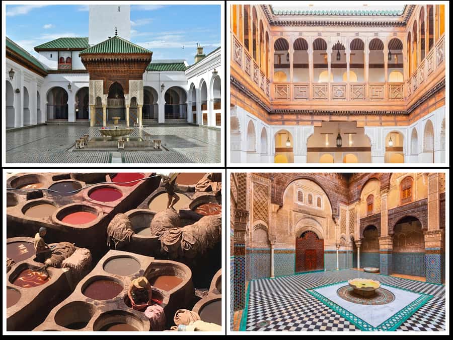 Fes: Royal Palace, Madrasa, Tannery & Souks and Medina Tour - Bou Inania Madrasa and Al Attarine, where design becomes a lesson