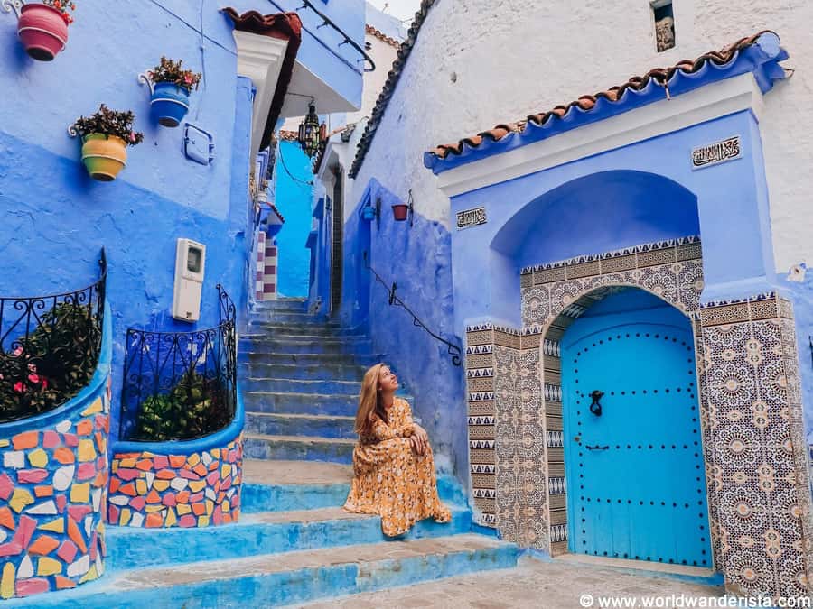 Fes to Chefchaouen Day Trip multi languages(EN/FR/ES/IT/AR) - 8 AM pickup and the Rif Mountains drive, including Sidi Shahid