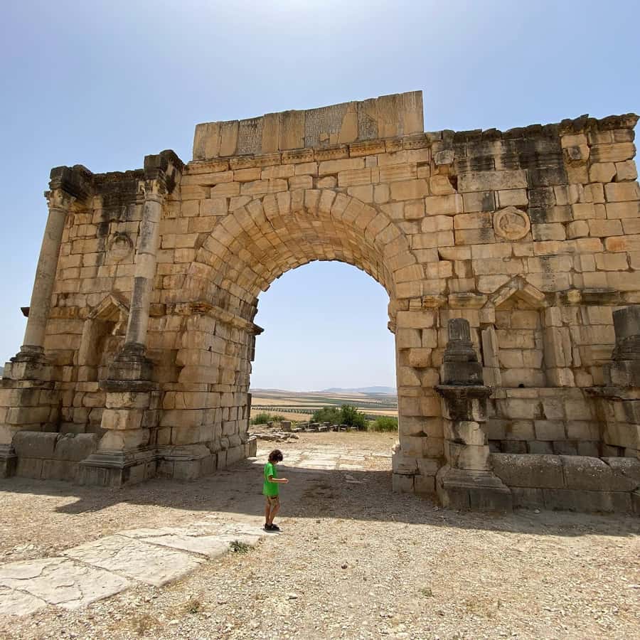 Fes: Volubilis Roman Ruins, Mouly Idriss, & Meknes Day Trip - Morning drive from Fes: photo stops that break up the day