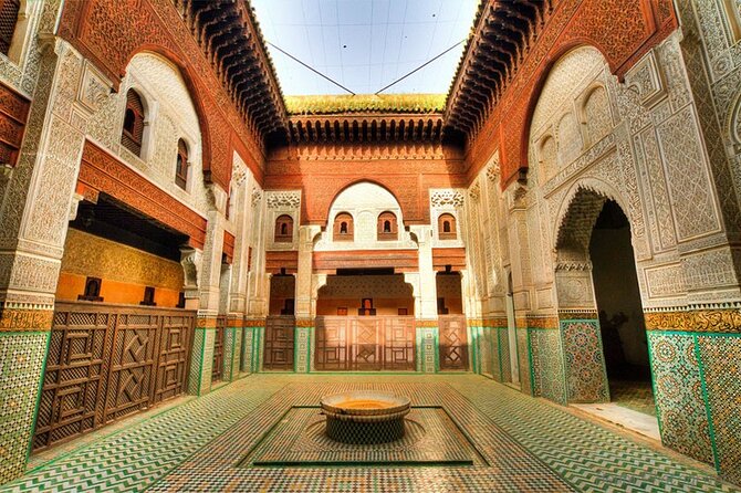 Fez Highlights Half-Day Tour: Unveiling the Best of the Medina - Medina of Fez artisan workshops: mosaics, textiles, pottery, and brass