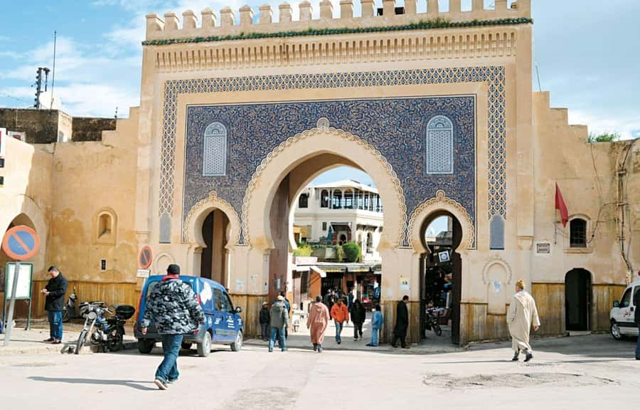 FEZ Medina Walking tour byLocal Guide & Fes Ramparts by car - Nejjarine Museum of Wooden Arts and Crafts: a calmer break