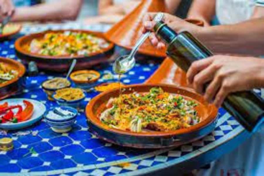 Flavors of Fez: Market visit, and a hands-on cooking class. - Finding Fez’s cooking start point at the Blue Gate