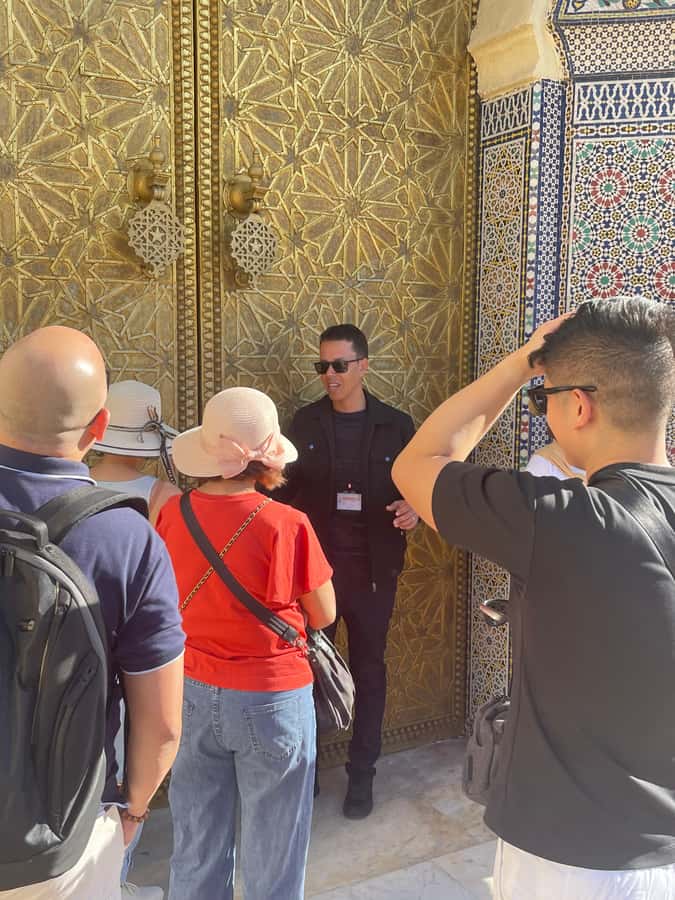 Friend tour guide to Fes Medina private walking tour - How your guide turns landmarks into meaning